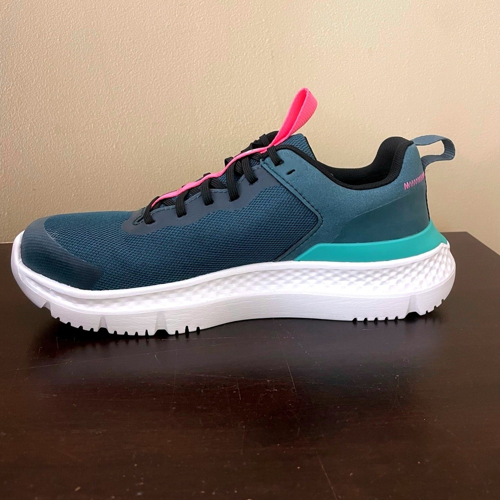 Timberland PRO Drivetrain Women Teal Pink Composite Safety Toe Work Shoes NEW‎ - Picture 5 of 7
